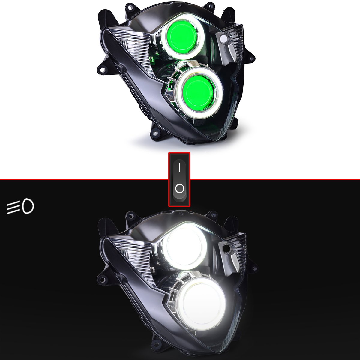 Amazon.com: KT Headlight Assembly for Suzuki GSXR1000 GSX-R1000